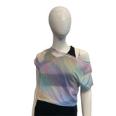 Pastel Mesh Top